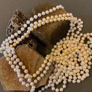 Fun faux pearls..